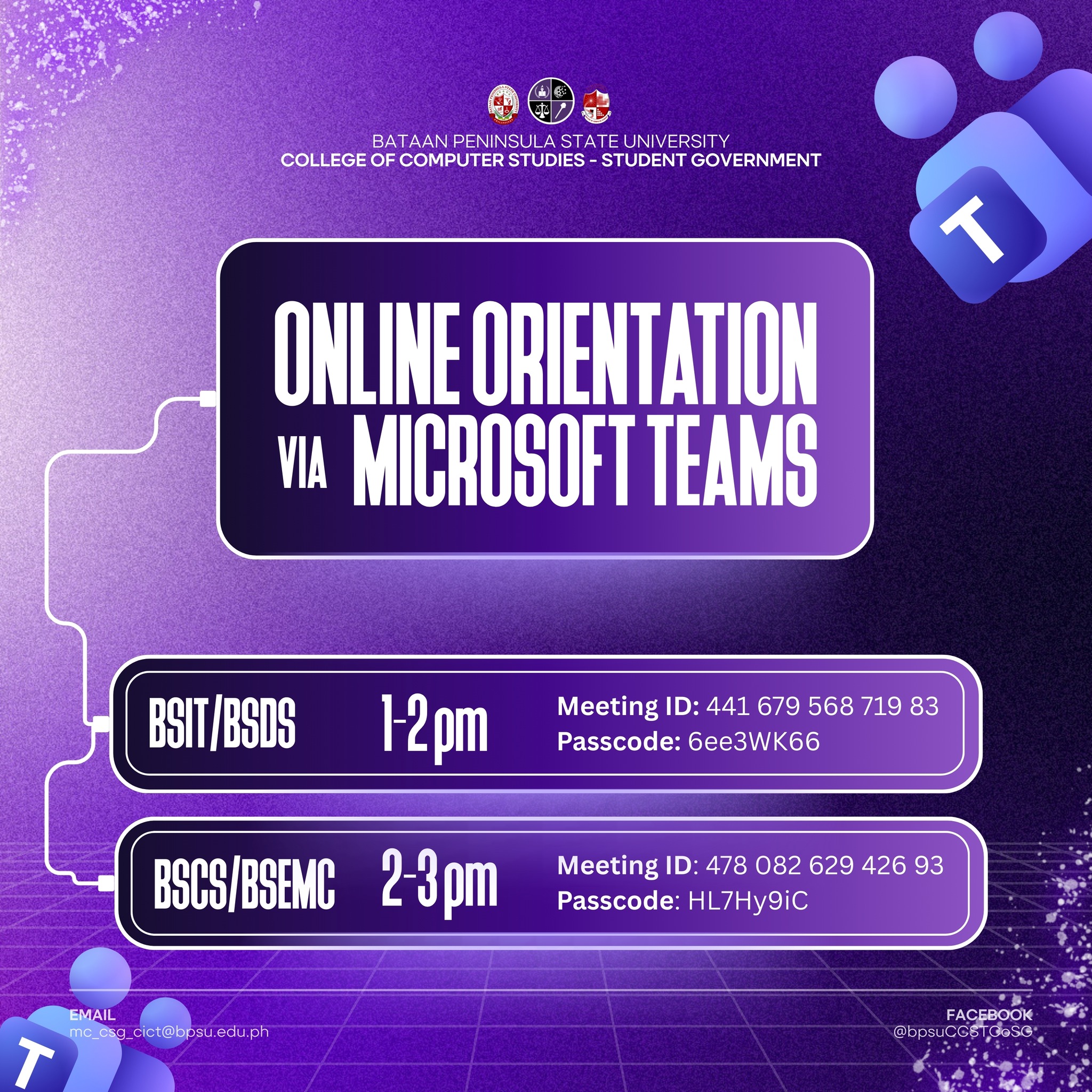 CCST Wizards - [ONLINE ORIENTATION] In line with the... | Facebook
