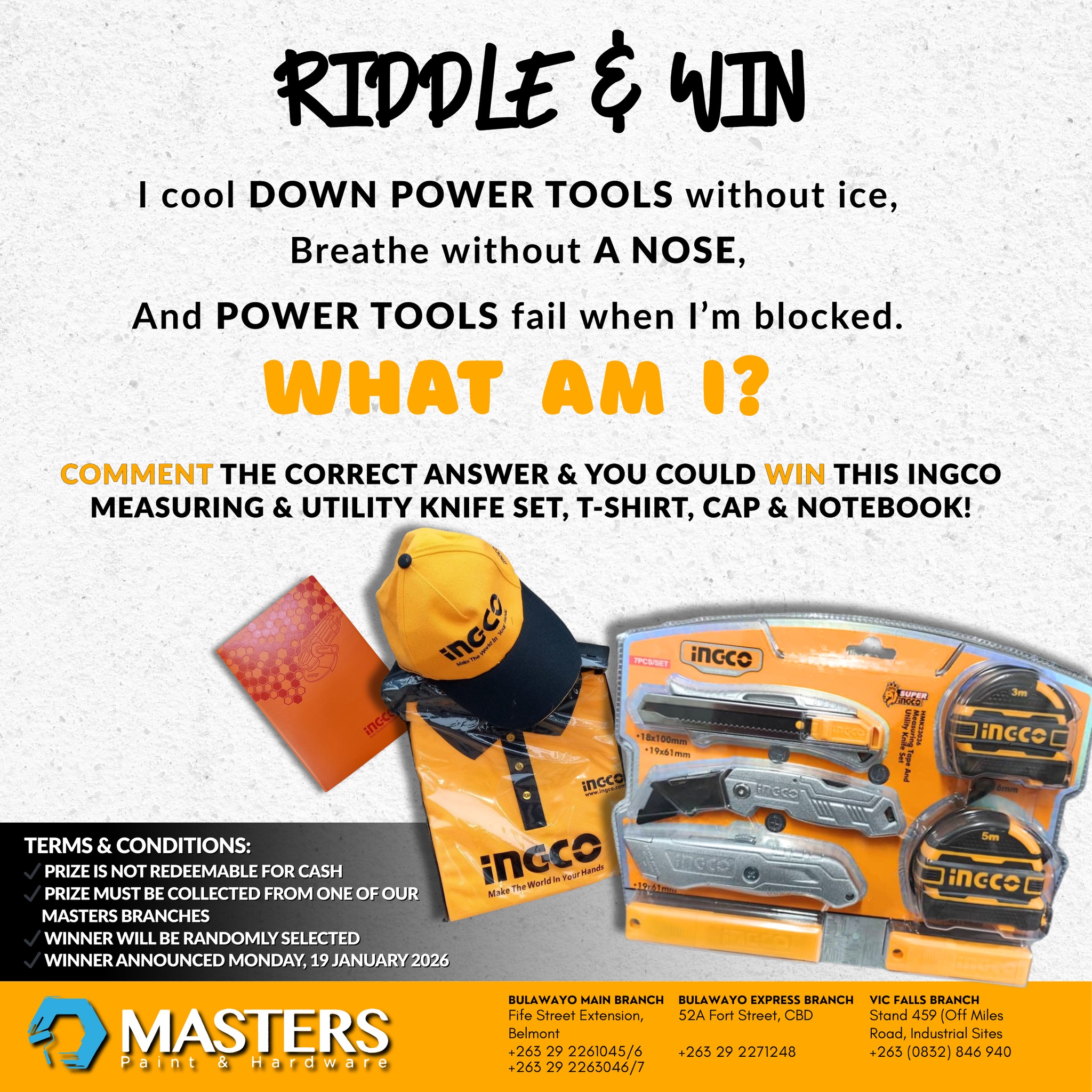 🎉 HERE’S OUR FRIDAY... - Masters Paint and Hardware | Facebook