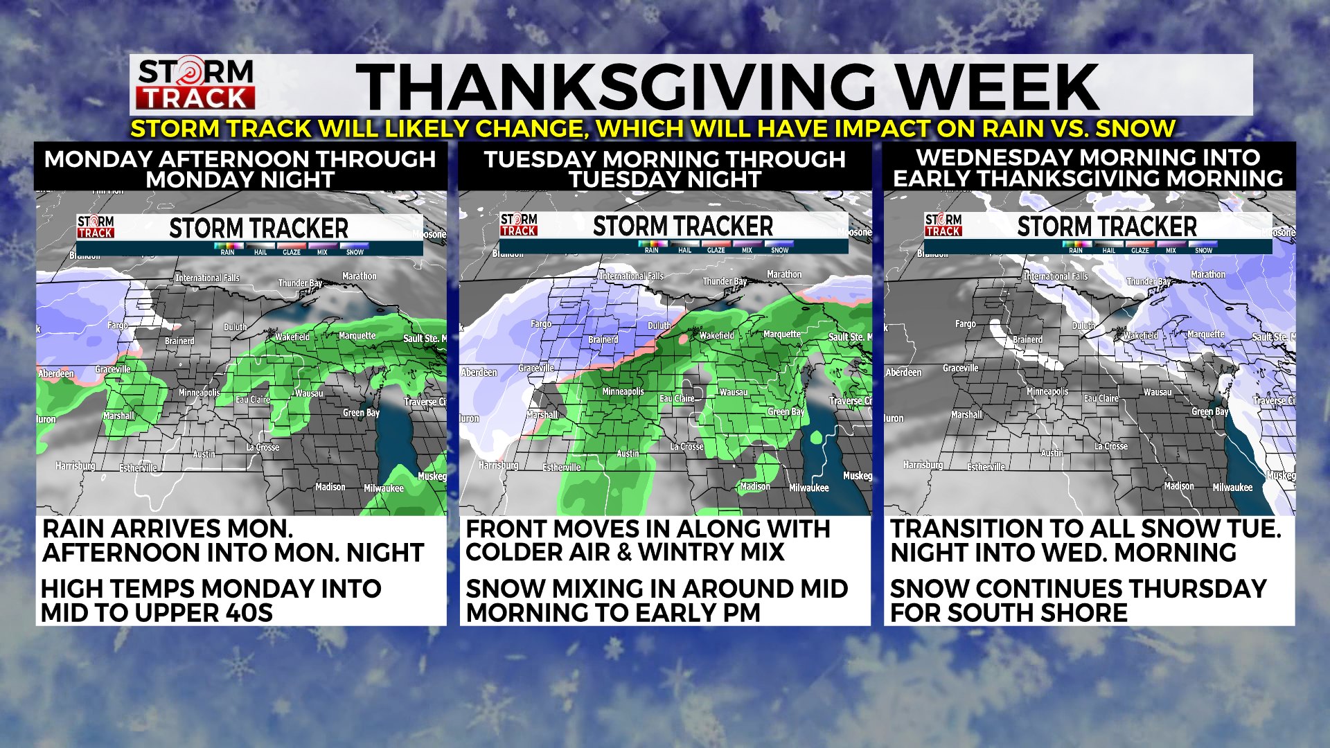 WDIO - INFLUENTIAL WEATHER ALERT: Snow may have impacts on some travel ...