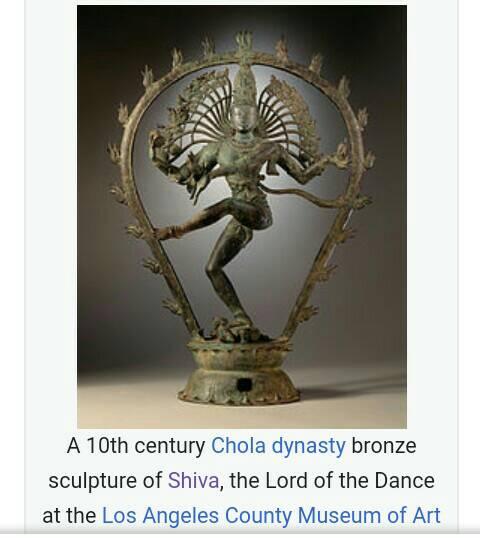 Nataraja at CERN In 2004, a 2m statue of the dancing Shiva was