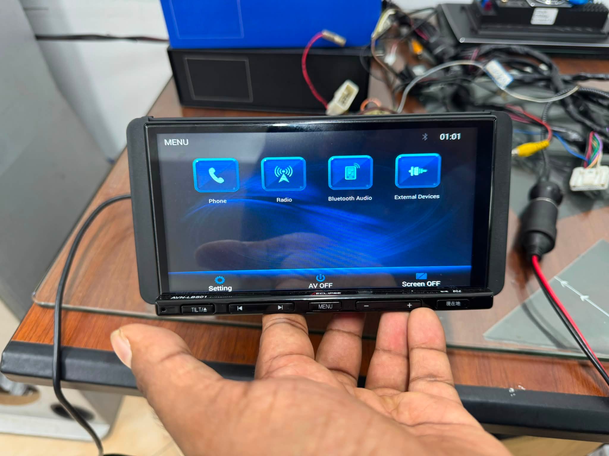 ECLIPSE AVN-LBS01 7 inches Removed from Toyota raize 2015