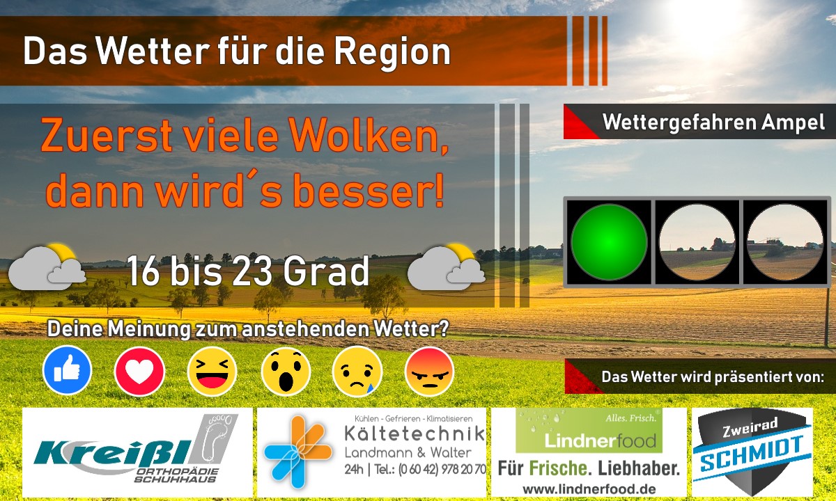 Das Guten Morgen Wetter Fur Montag Alban Burster Wetter