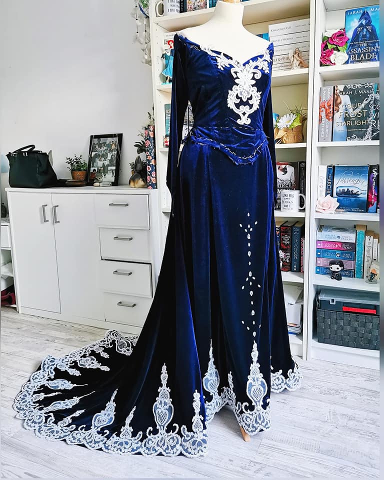 beach wedding bridesmaid dresses short KissProm Sweetheart Detachable Lace Dress With Tied Back, Diamond White / 10 taylornicole bringing a sense of Color:Avery Maria Blue Denim Midi