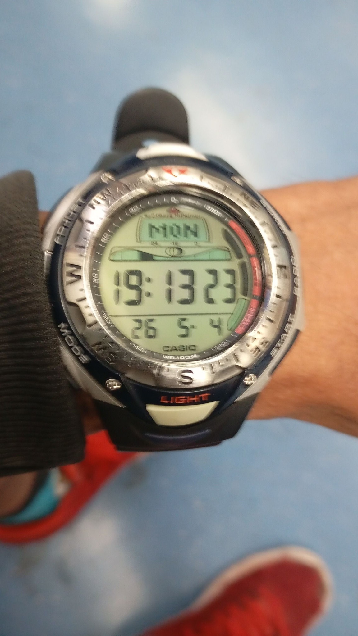 Casio spf 40 sea pathfinder maritimo