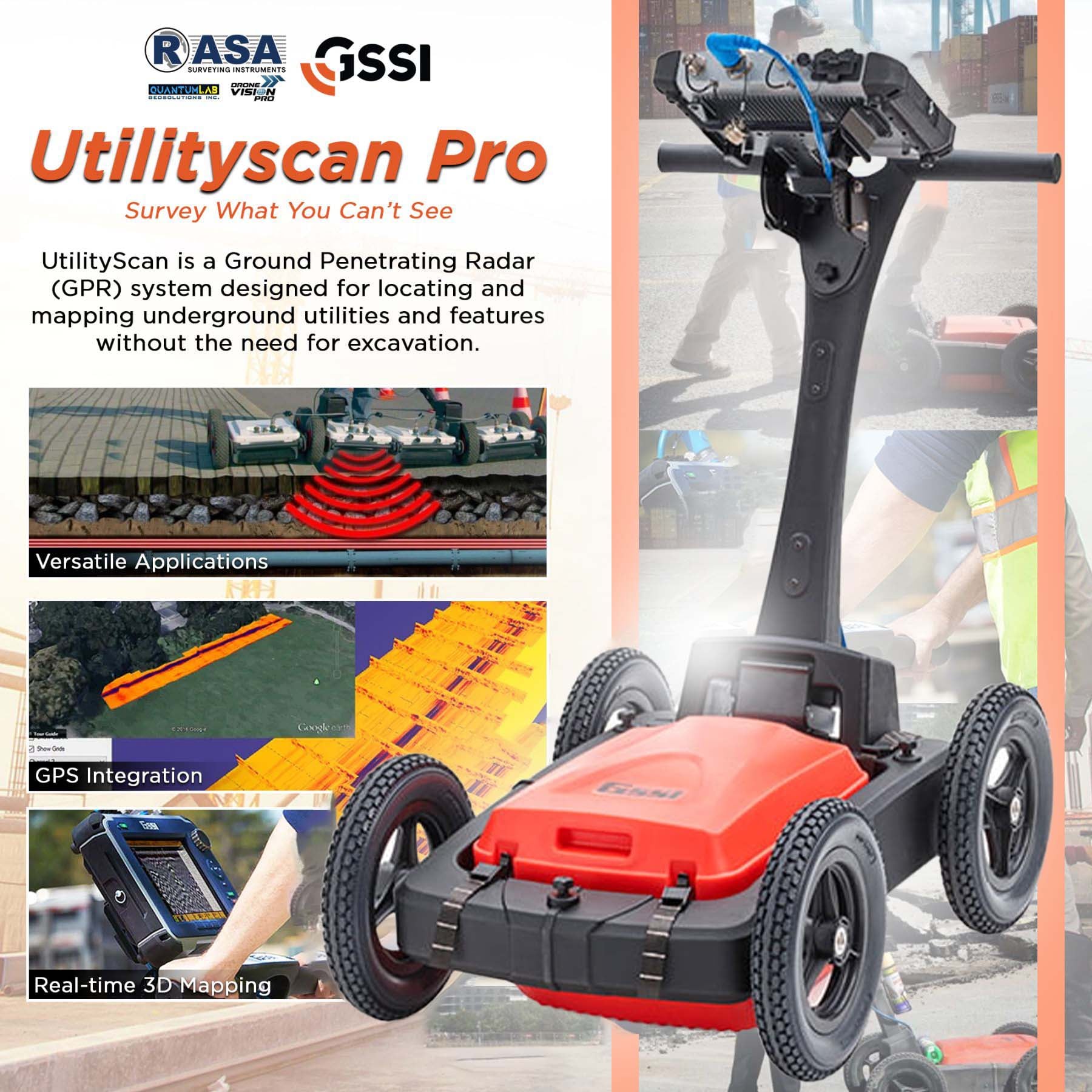 “GSSI UtilityScan Pro: The... - RASA Surveying Instruments | Facebook