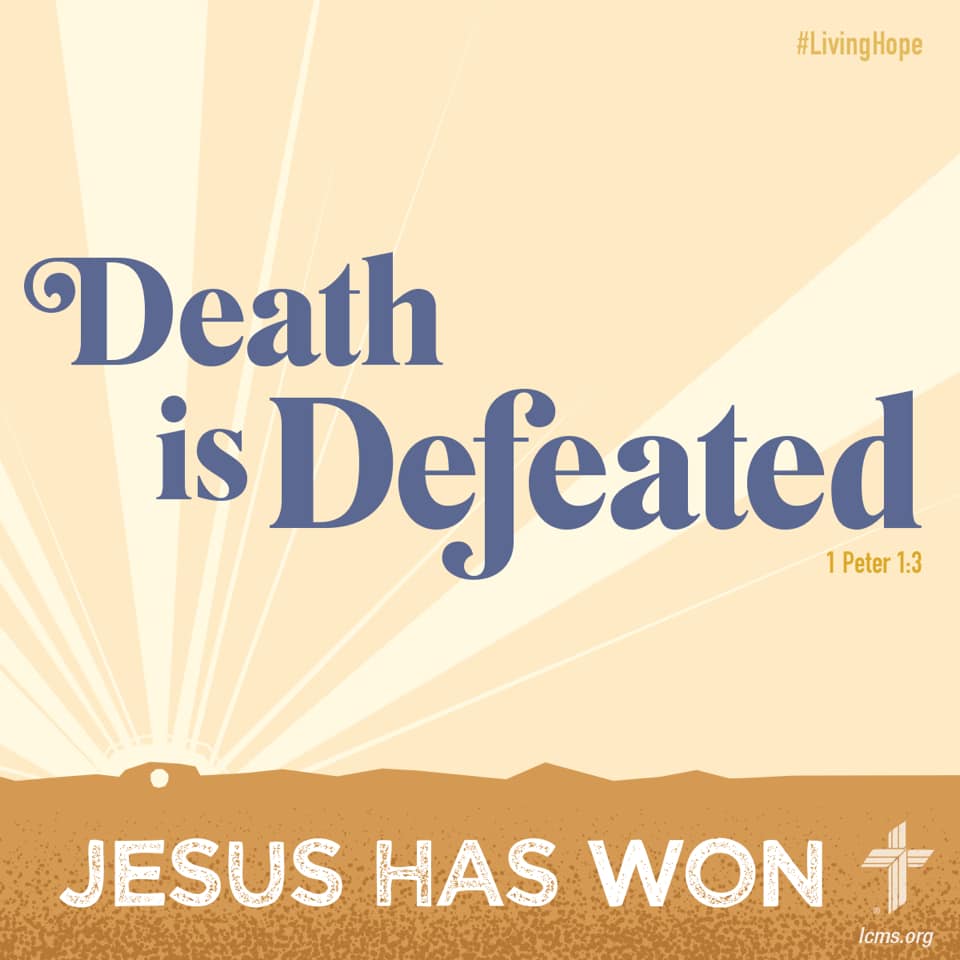 Zion Lutheran Church LCMS, Sauk Centre - Jesus lives! He is the ...