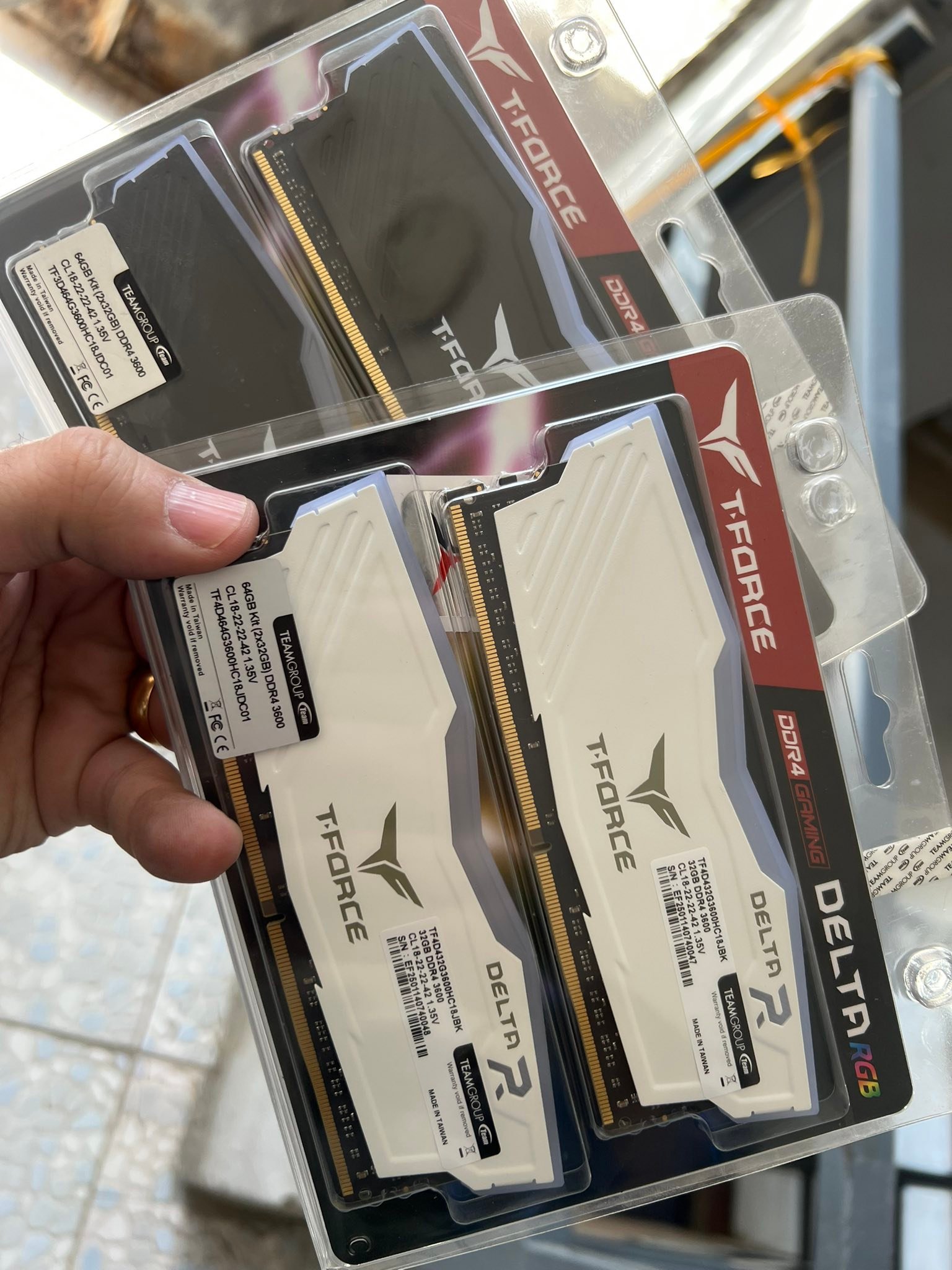 T-Force Delta RGB DDR4 3600MHz (2×32GB) https://smart1ech.com 