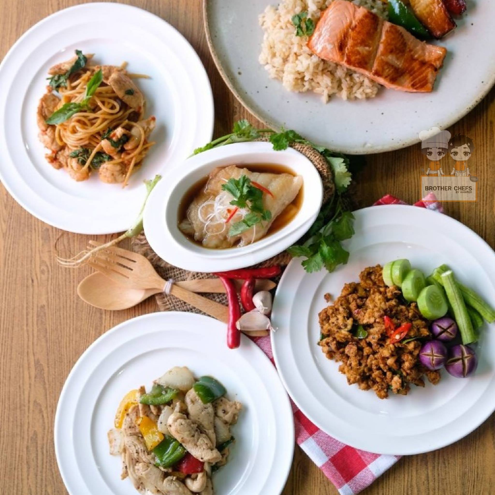 อาหารคลีน Brotherchefs by kawpod