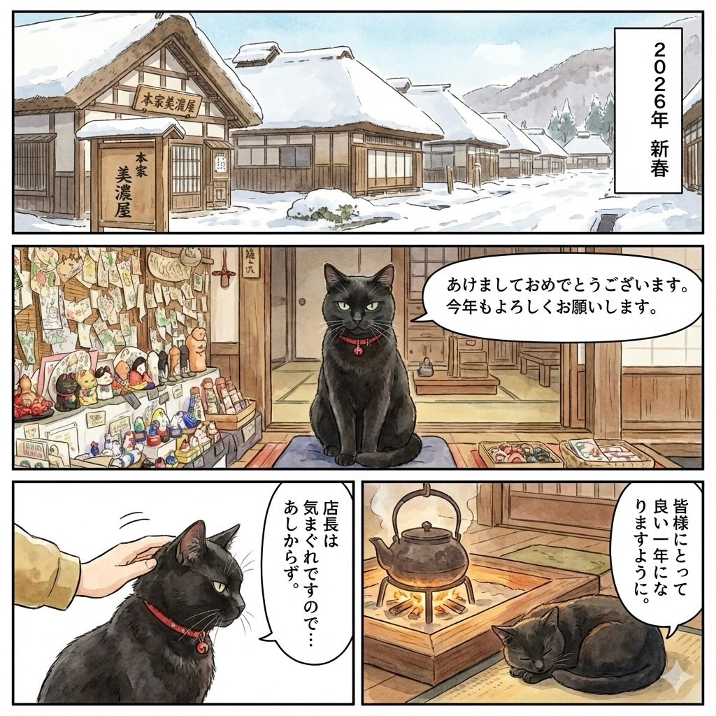あけましておめでとうございます！ 今年もよろしくお願いします