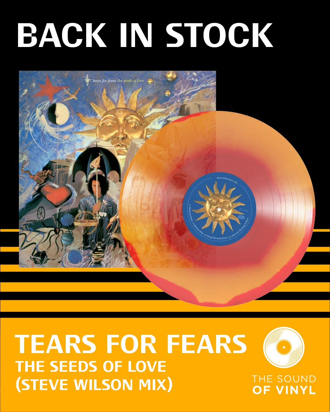 Tears for Fears - The Seeds of Love Steven Wilson mix on vinyl