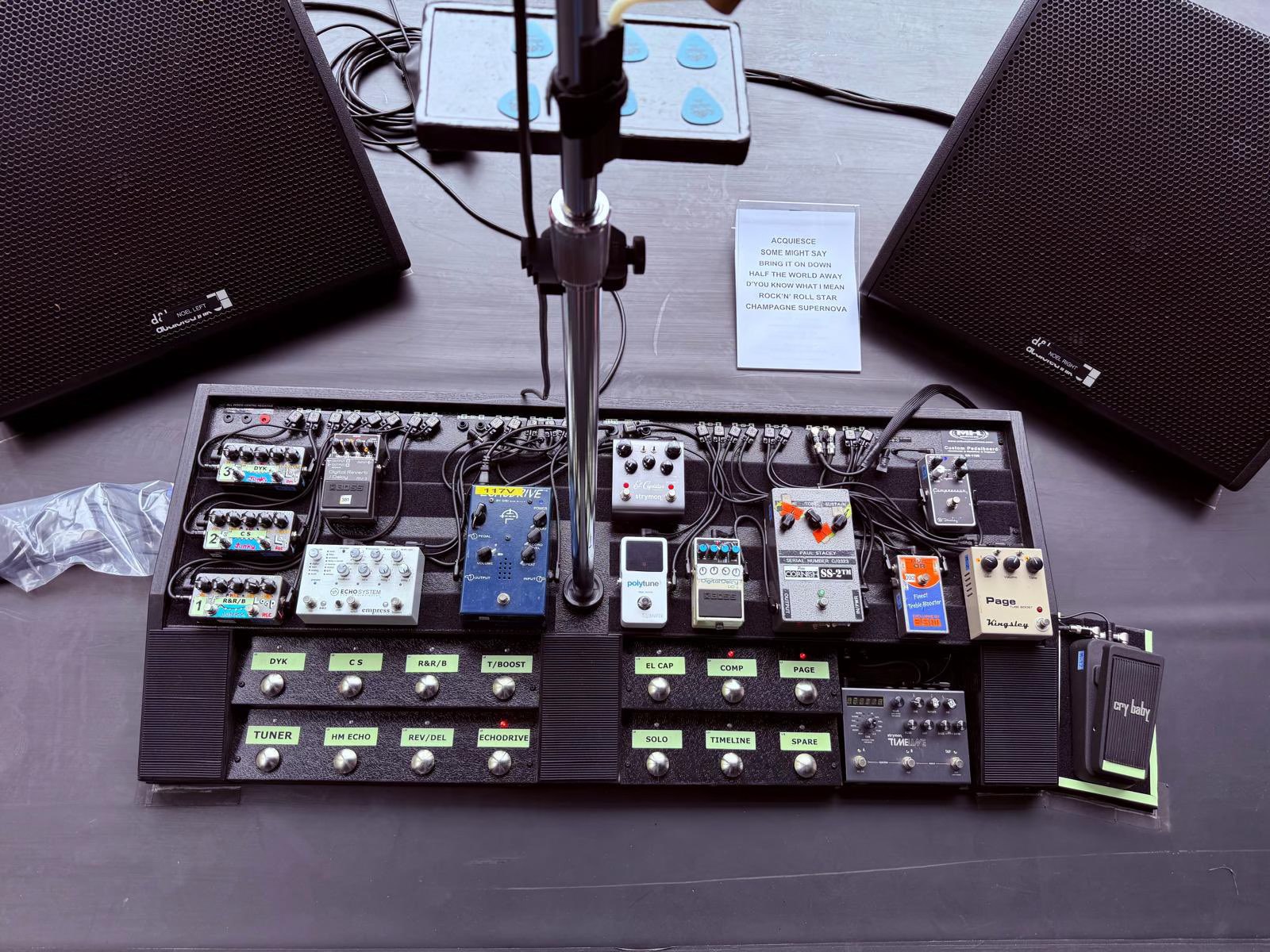 Noel Gallagher has a Superbolt on the board. That is all.