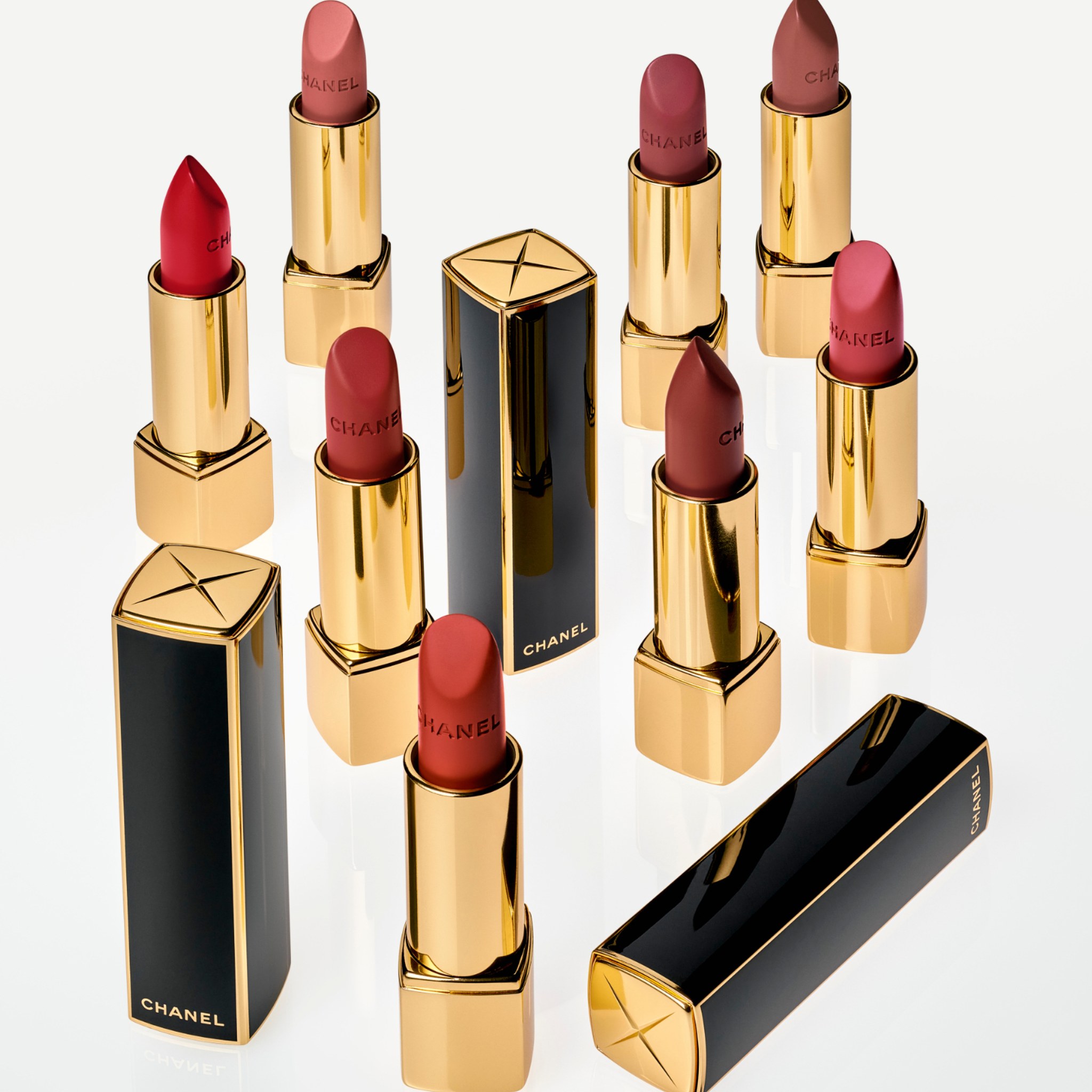 ROUGE ALLURE VELVET LIMITED EDITION. 8 warm shades of this