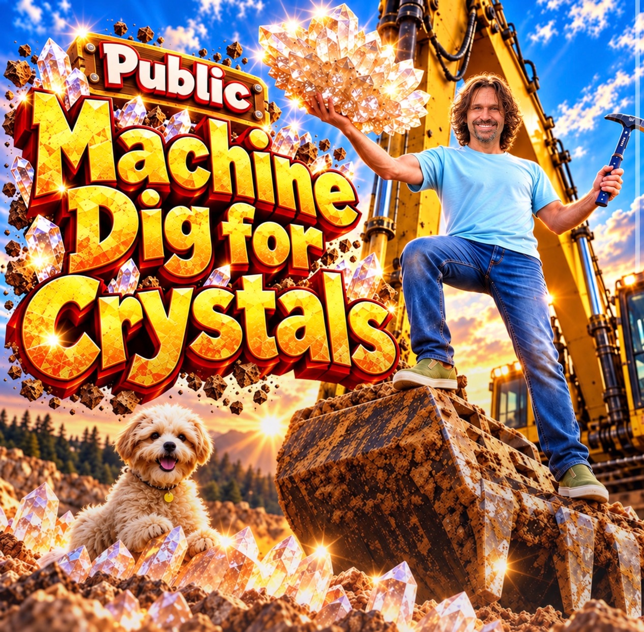 Crystal Collecting Event @ Haunted Ridge Rocks