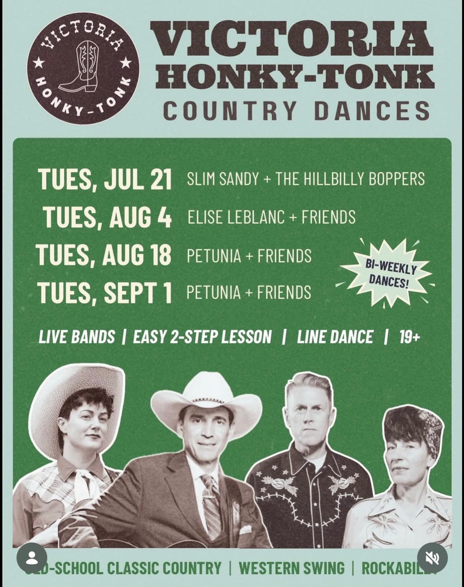Slim Sandy & the Hillbilly Boppers (@theslimsandy) • Facebook