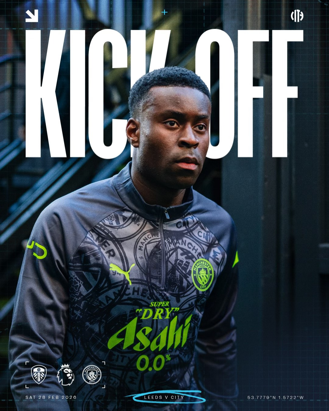 Manchester - The hosts get us under way ⏱️ Live updates 🔗 mancity.co ...