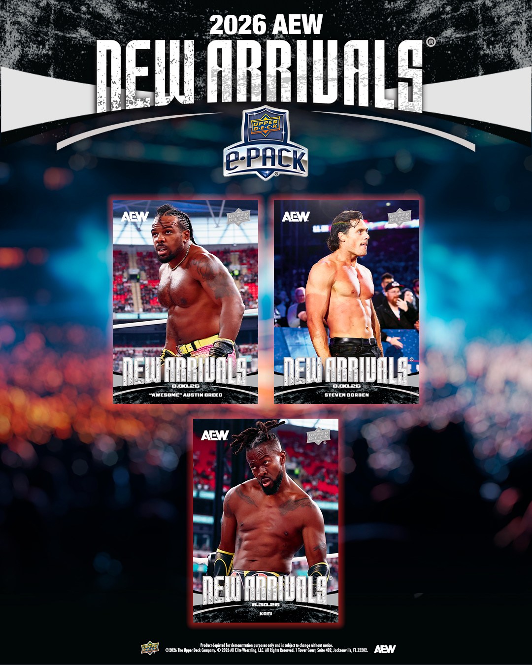 The newest arrivals have officially hit the ring. 🔥 2026 AEW New