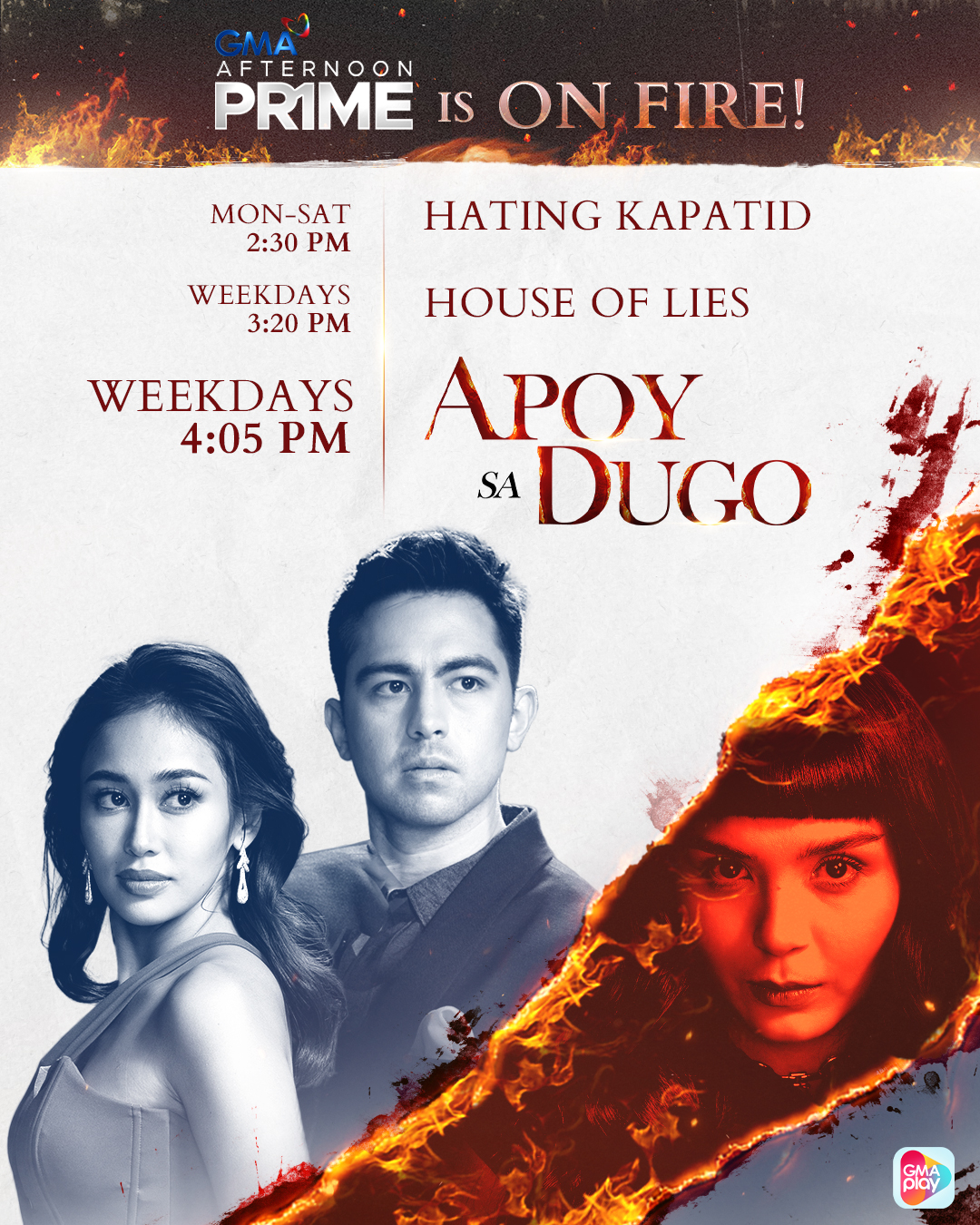 GMA Network - #GMAAfternoonPrime is ON FIRE! 🔥 Mas... | Facebook