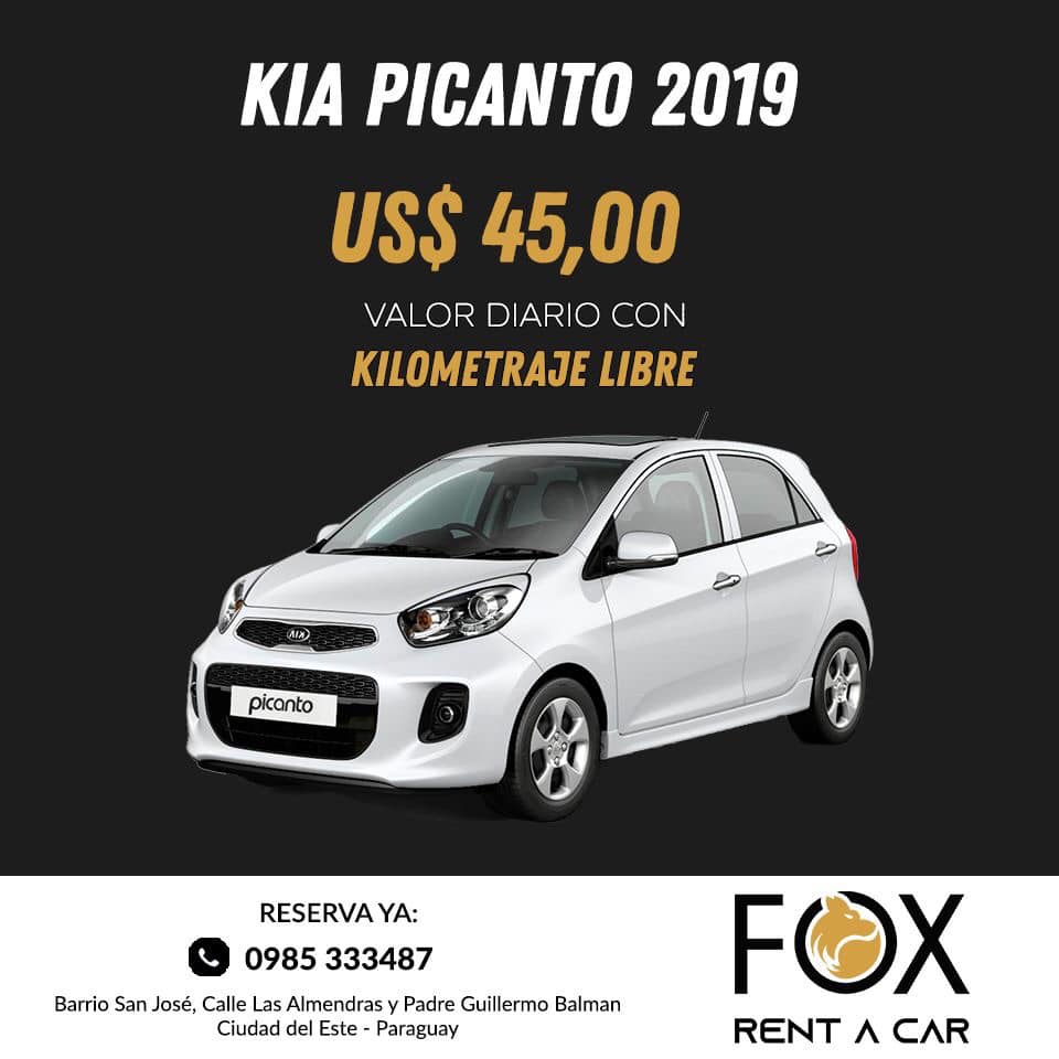 Fox Rent A Car PY | Ciudad del Este