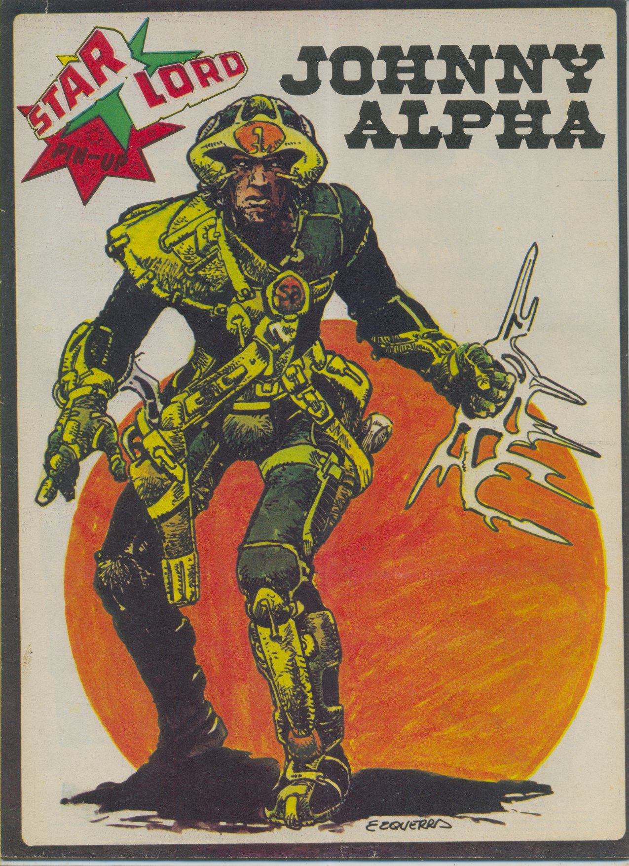 Johnny Alpha and the Stix brothers in 2000AD