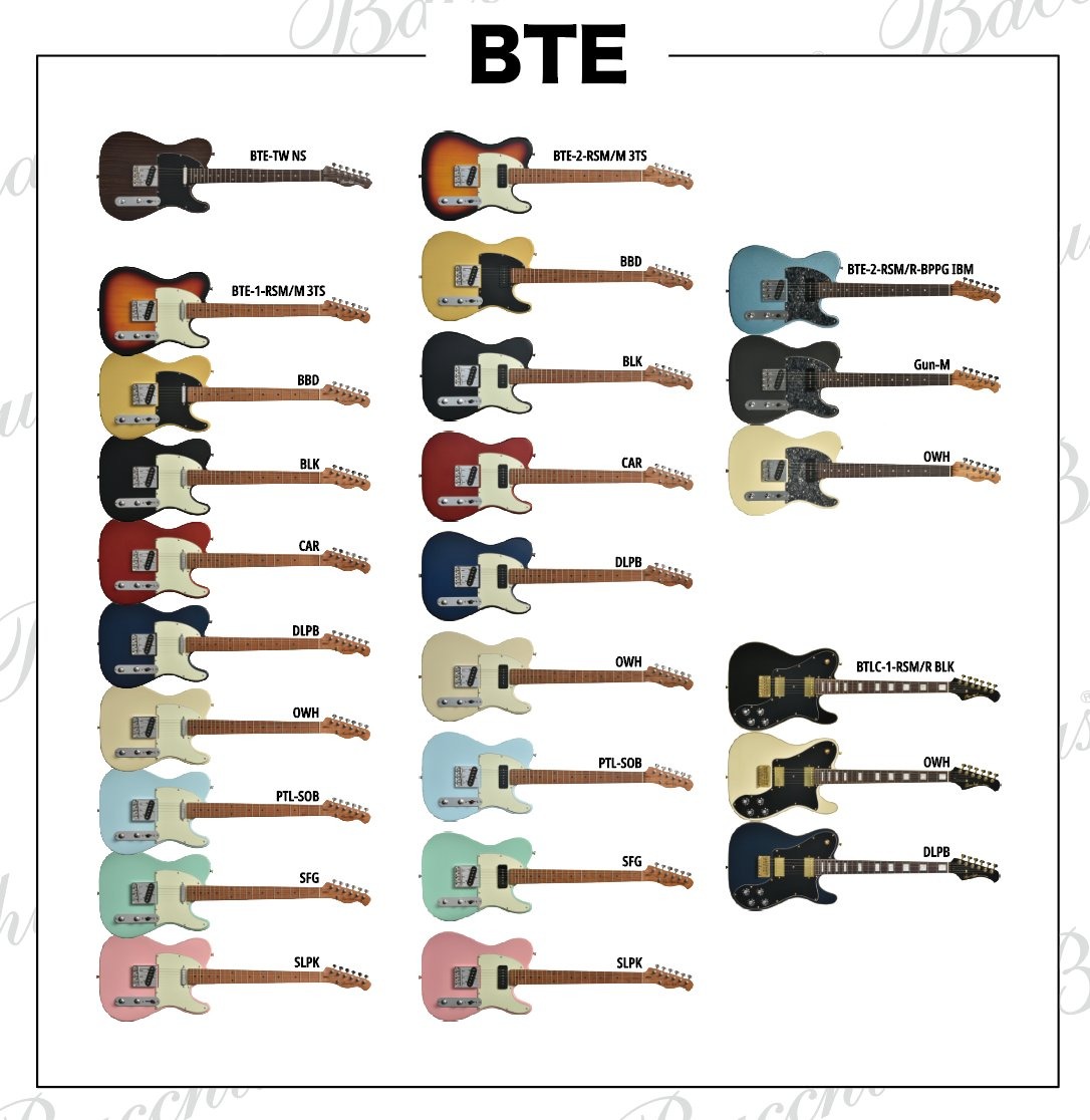 Bacchus Universe Series - BTE Model Color Collection Today, we