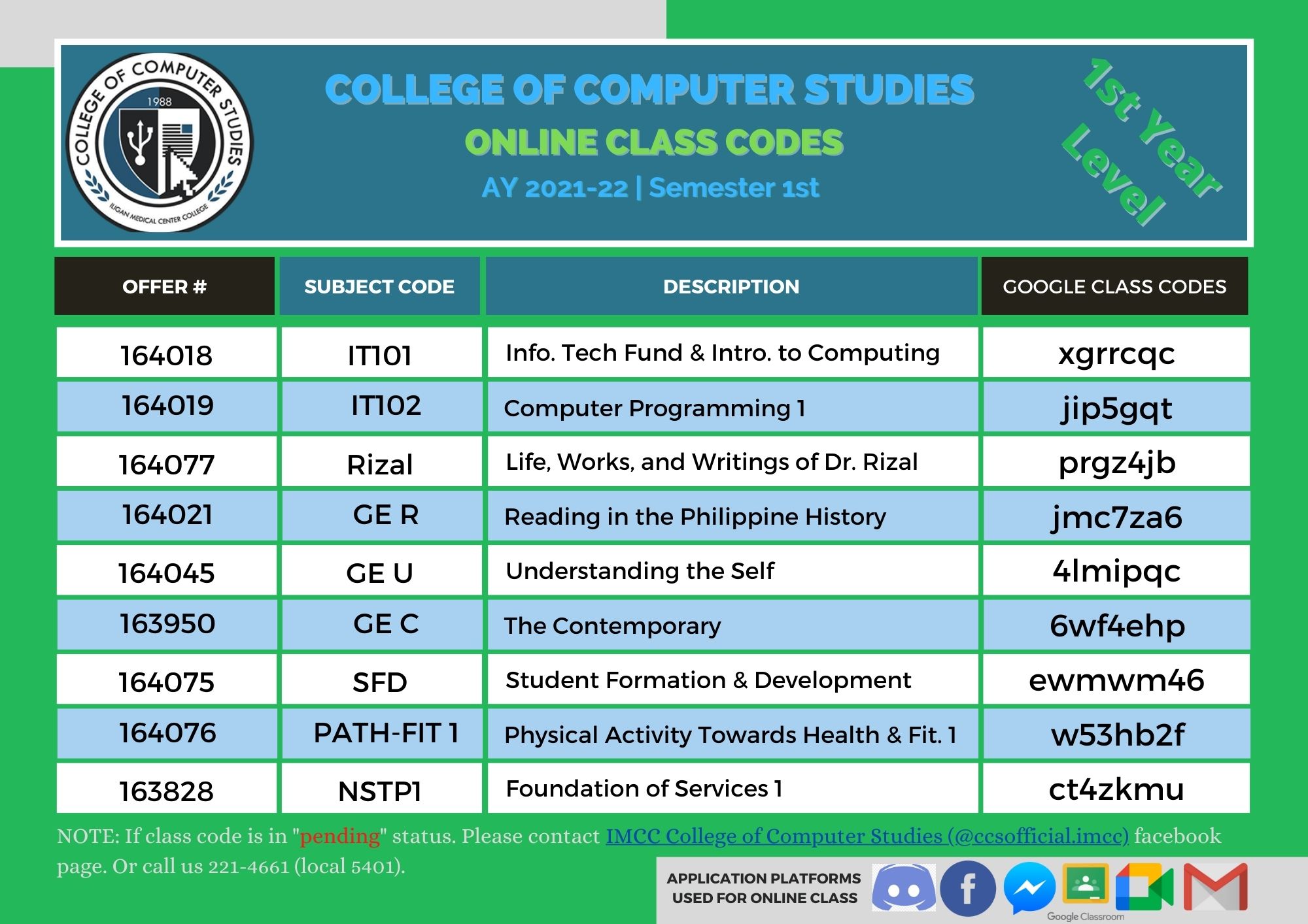 IMCC - College of Computer Studies | Iligan City