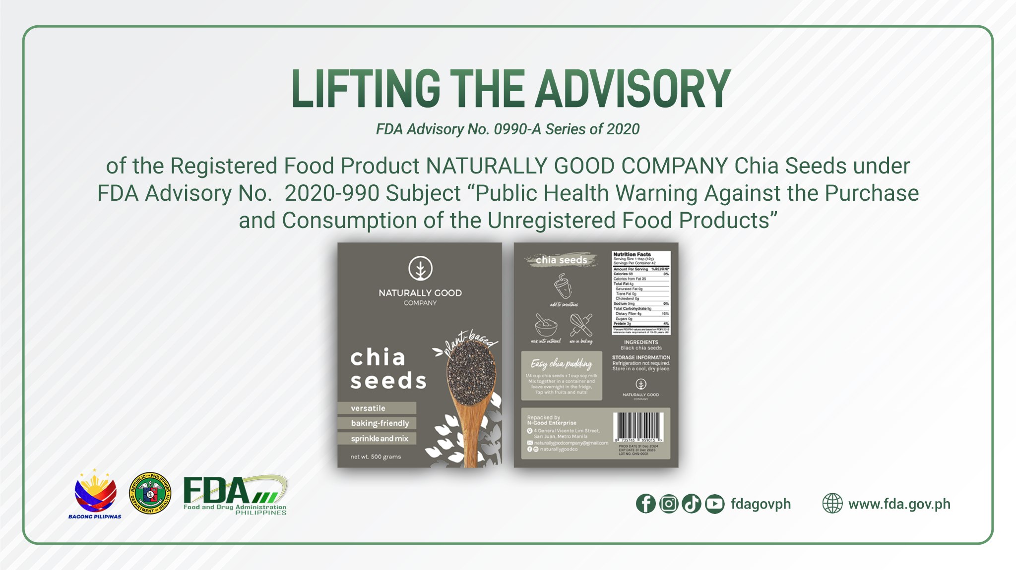 is relumins glutathione fda approved Advisory No.2017-120-B*** The Food and Drug Administration (FDA) informs the public that the food supplement ADVANCE NUTRITION GLUTA 1000 BRAND Reduced L-Glutathione Complex with Ala & Rosehips Dietary Supplement Glow Contains:10 sterile vials x 238 mg/0.0084 oz. bpc-157 nasal spray vs