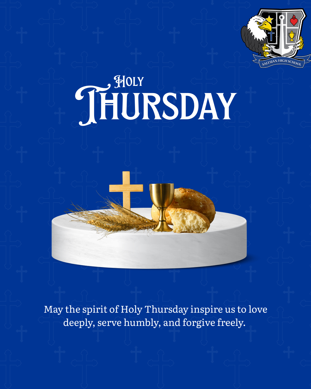 On this Holy Thursday, we remember... - Salesian High School | Facebook