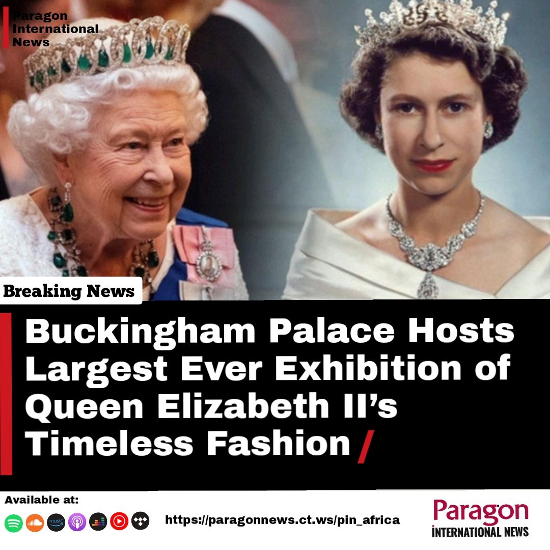 Queen Elizabeth II's fashion exhibit at King's Gallery in London