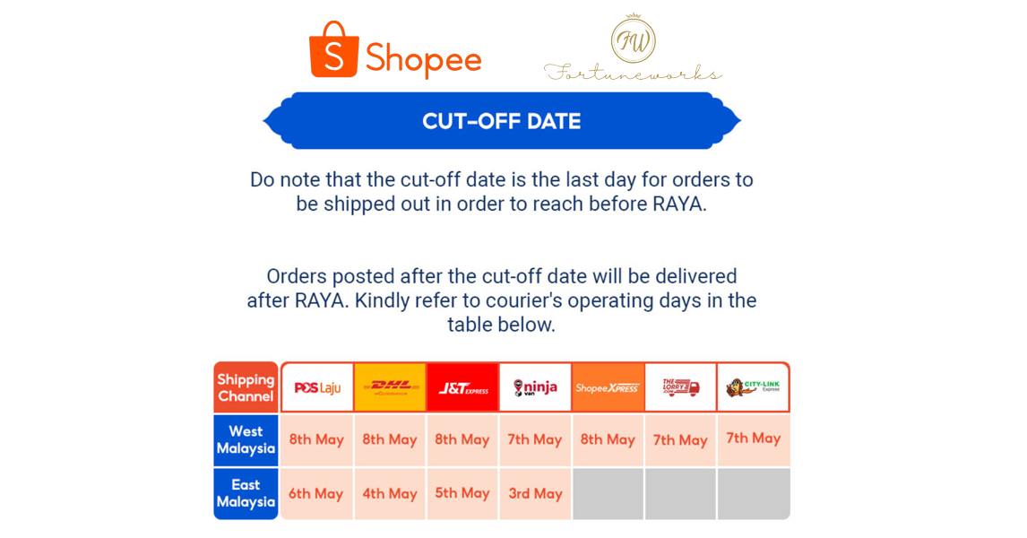 Fortuneworks - ⚠️ IMPORTANT NOTICE ⚠️ Shopee telah secara rasmi ...