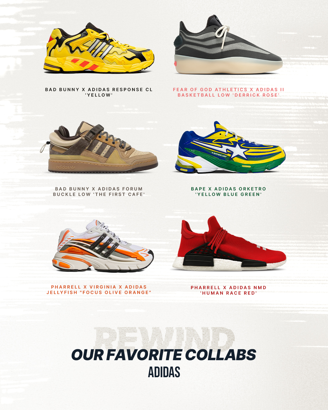 HibbettRewind : Our Favorite adidas Collabs 🚨 adidas has produced