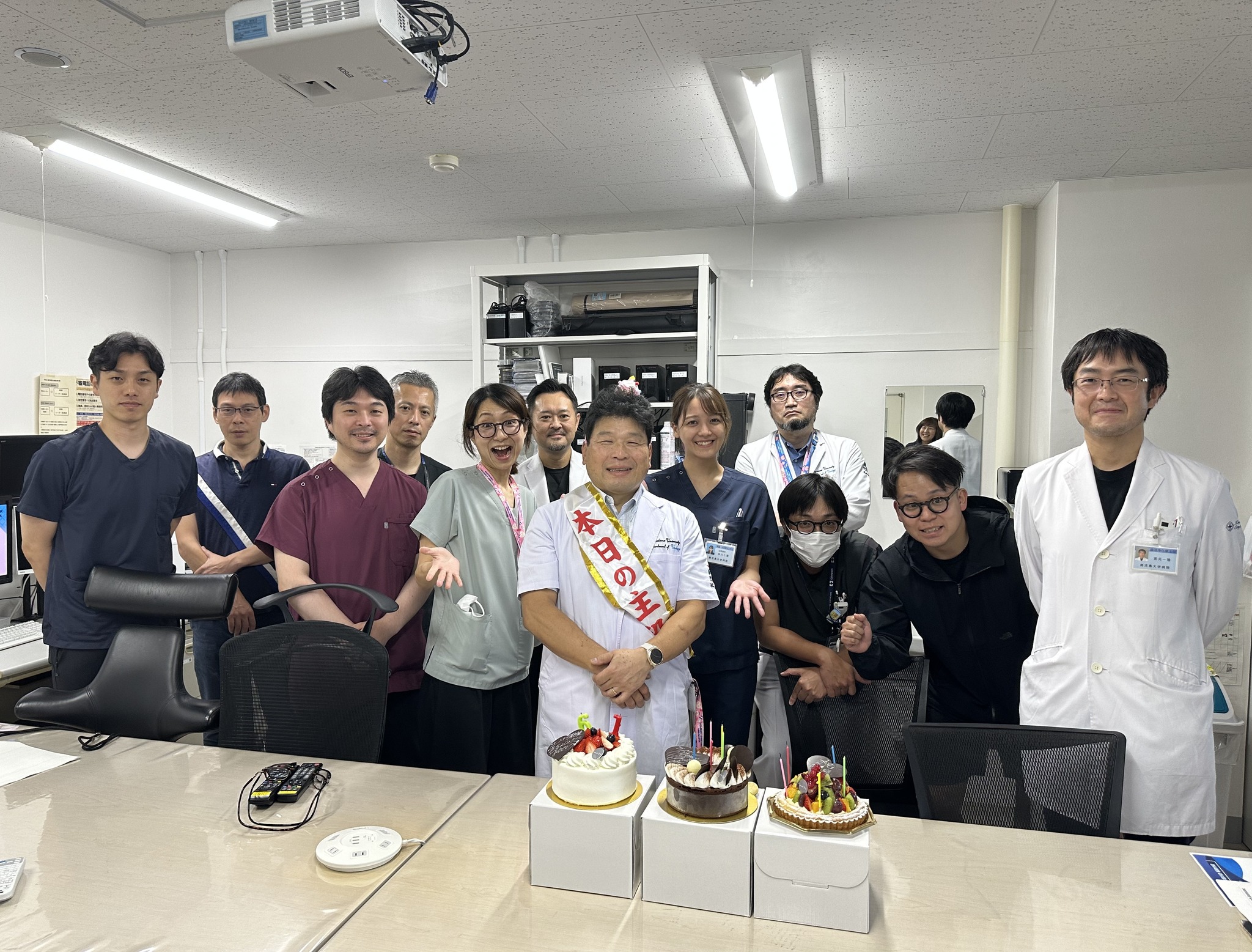 4月1日に辞令を受けて、鹿児島大学病院泌尿器科の教授に就任いたしまし
