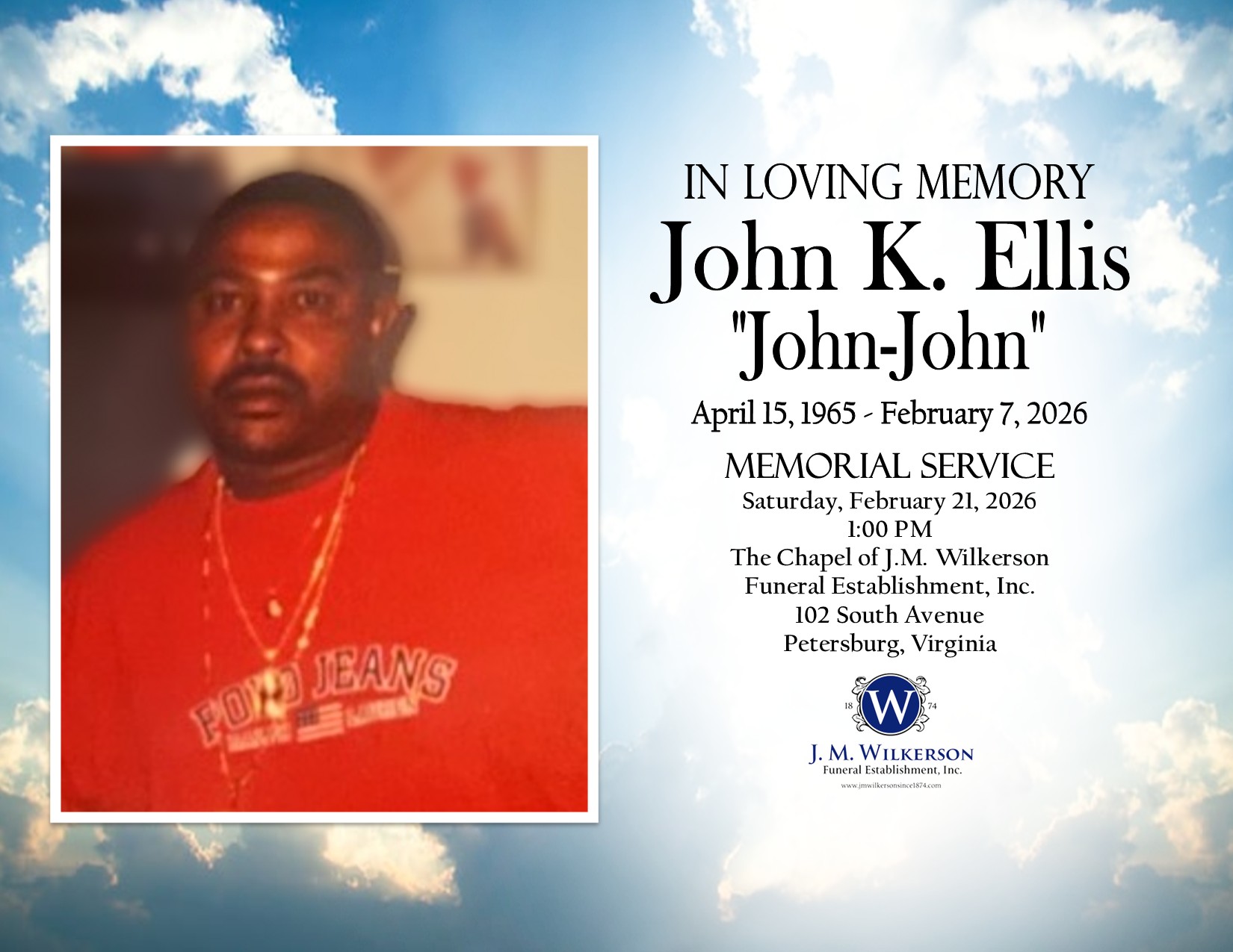 J M Wilkerson... - J M Wilkerson Funeral Establishment, Inc.