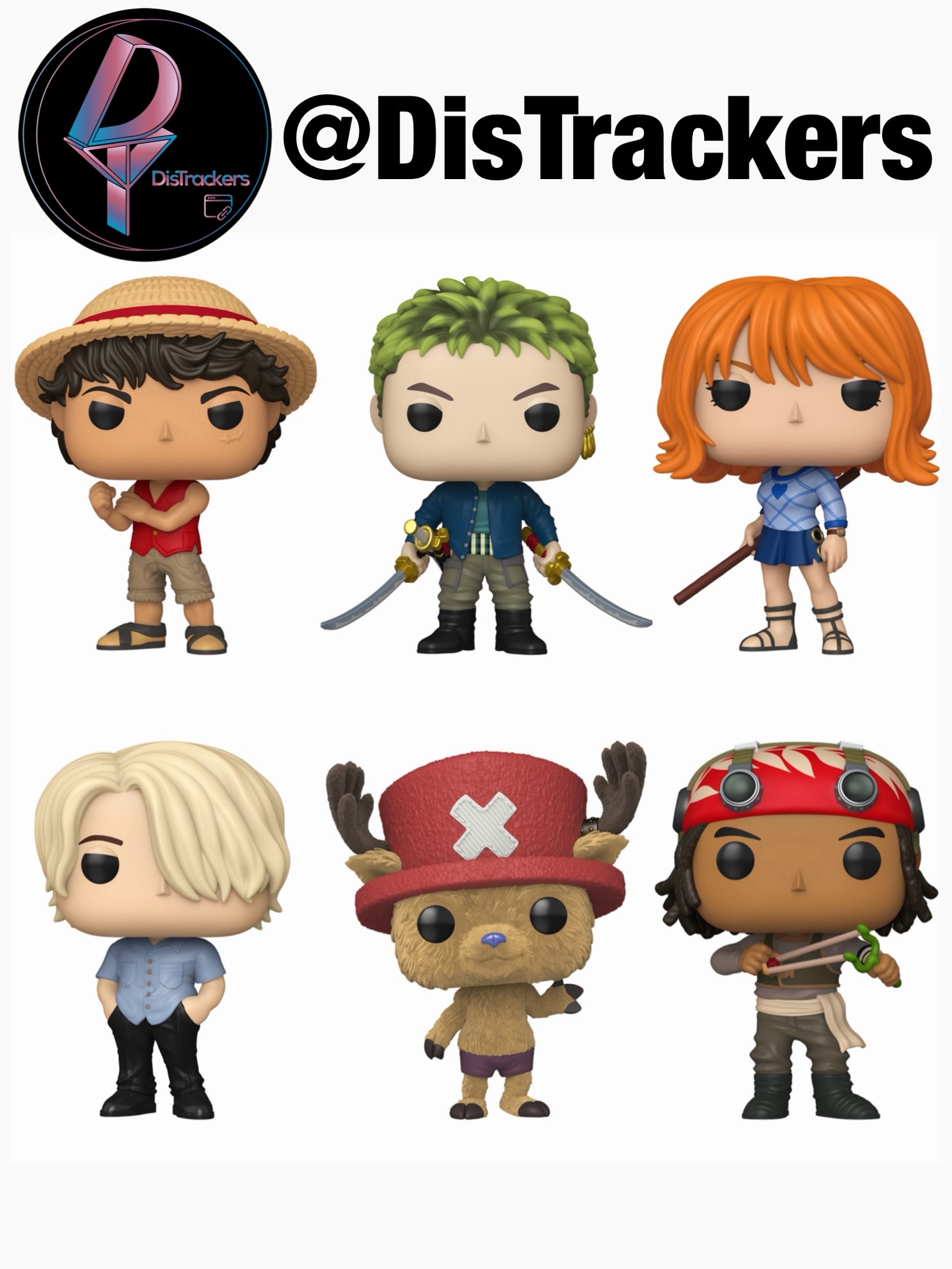 One Piece live action Funko Pop figures