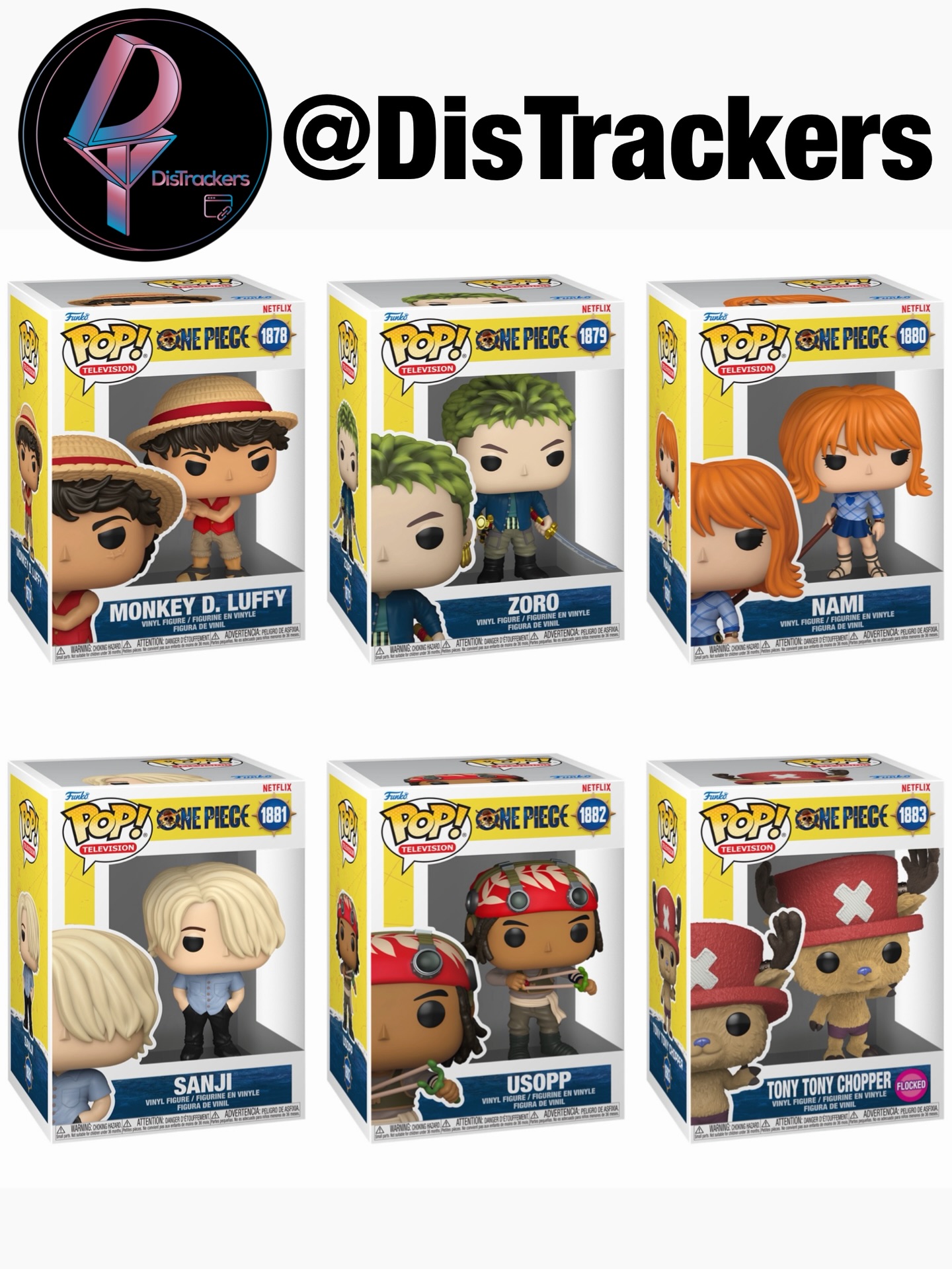 One Piece live action Funko Pop figures