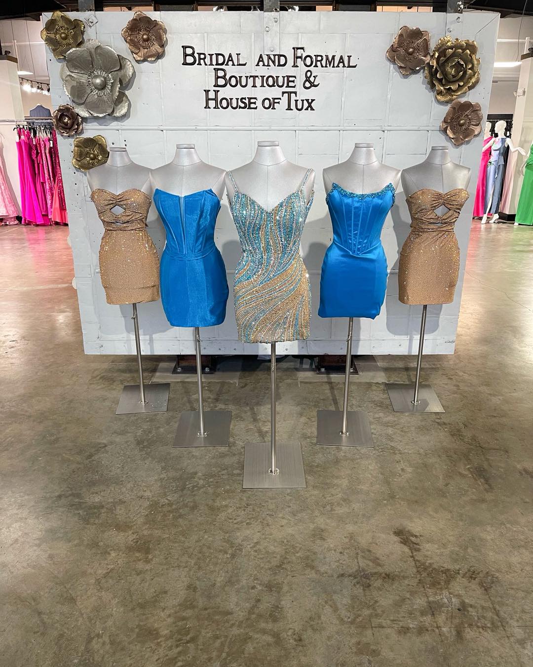 house of tux homecoming dresses sale at Bridal and Formal Boutique & this weekend starting at $99 5.3.24