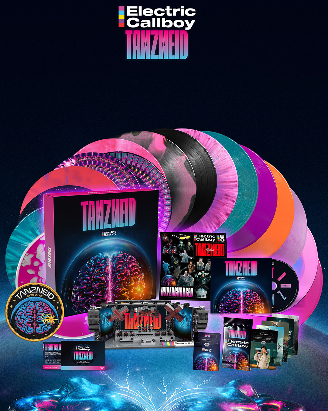 Electric Callboy TANZNEID レコード 限定500枚 Pre-orders are live now! You can finally get your own copy of