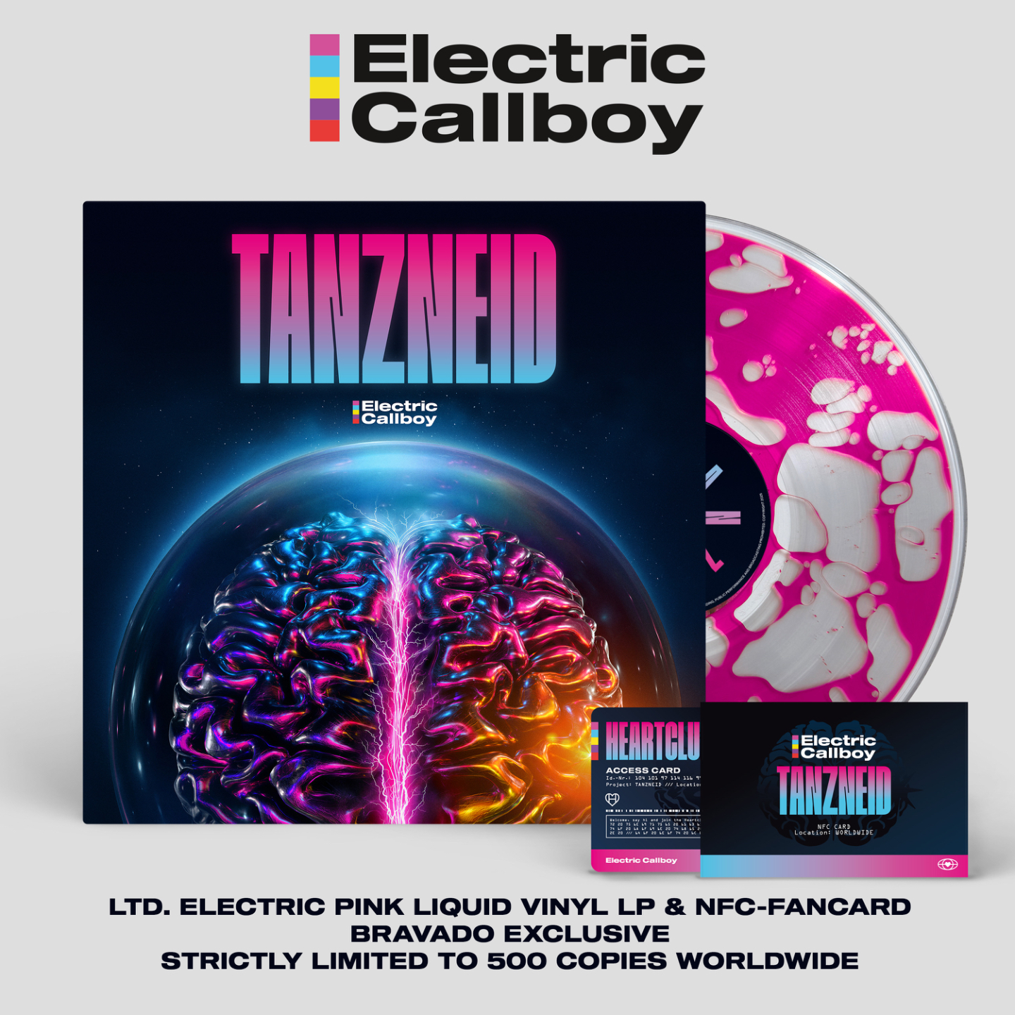 Electric Callboy TANZNEID レコード 限定500枚 Pre-orders are live now! You can finally get your own copy of