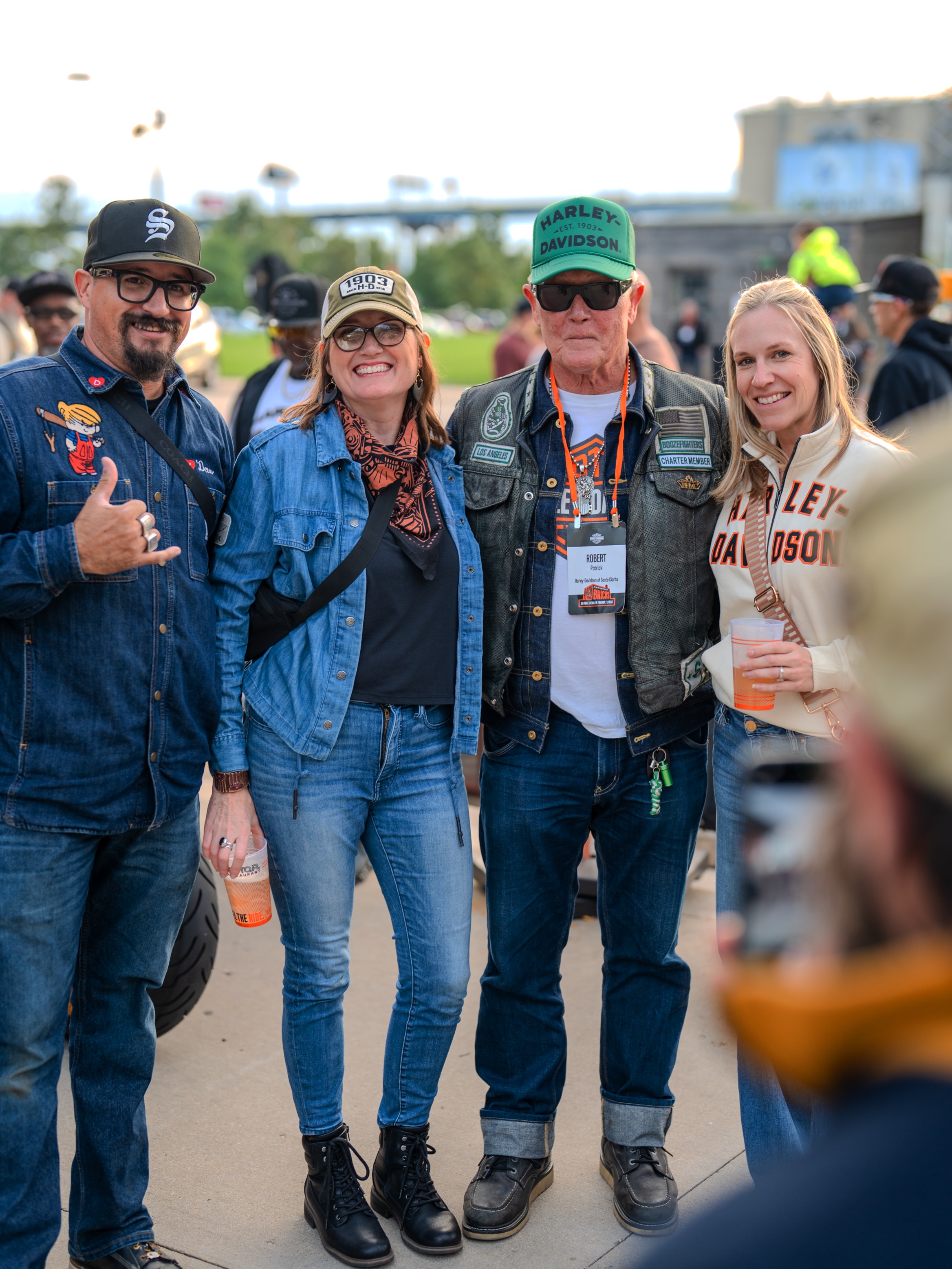 Harley-Davidson - We are in love with this orange racing sweater