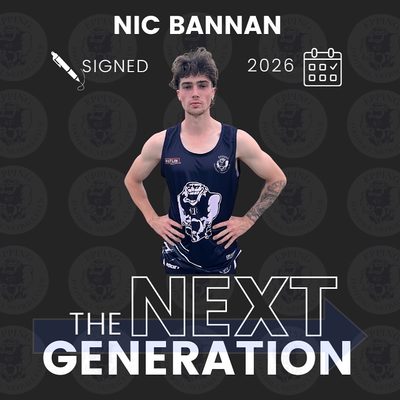 Epping - 🔵⚪️ WELCOME TO THE NEXT GENERATION - NIC BANNAN ⚪️🔵 We are ...