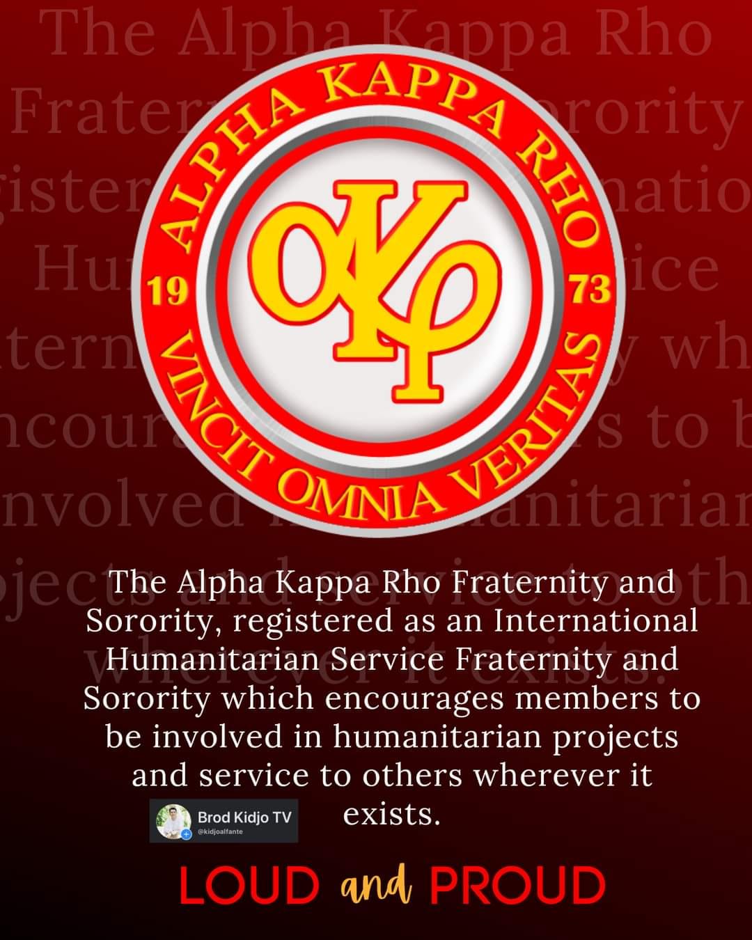 ALPHA KAPPA RHO TCC | Tangub City