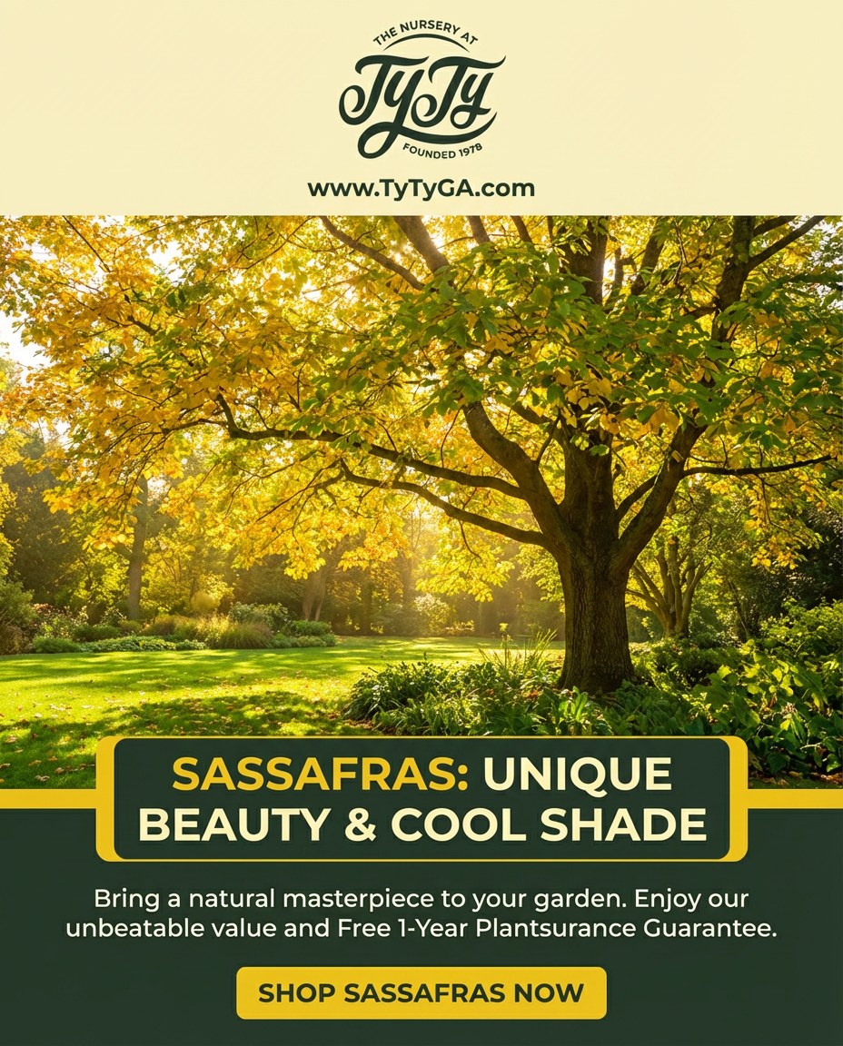 Ty - Would You Plant a Tree This Unique? Sassafras trees are anything ...