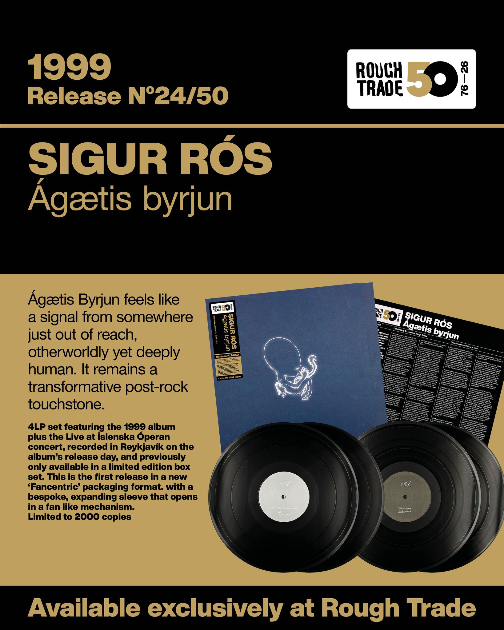 Rough Trade 50th Anniversary Editions // 1999: Sigur Rós - Ágætis