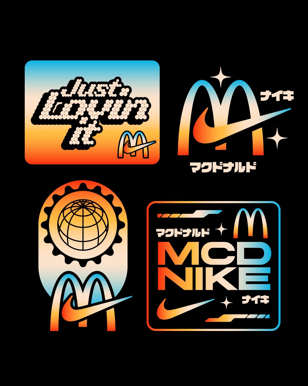 Nike x McDonald's partnership #nike #mcdonalds #faelpt