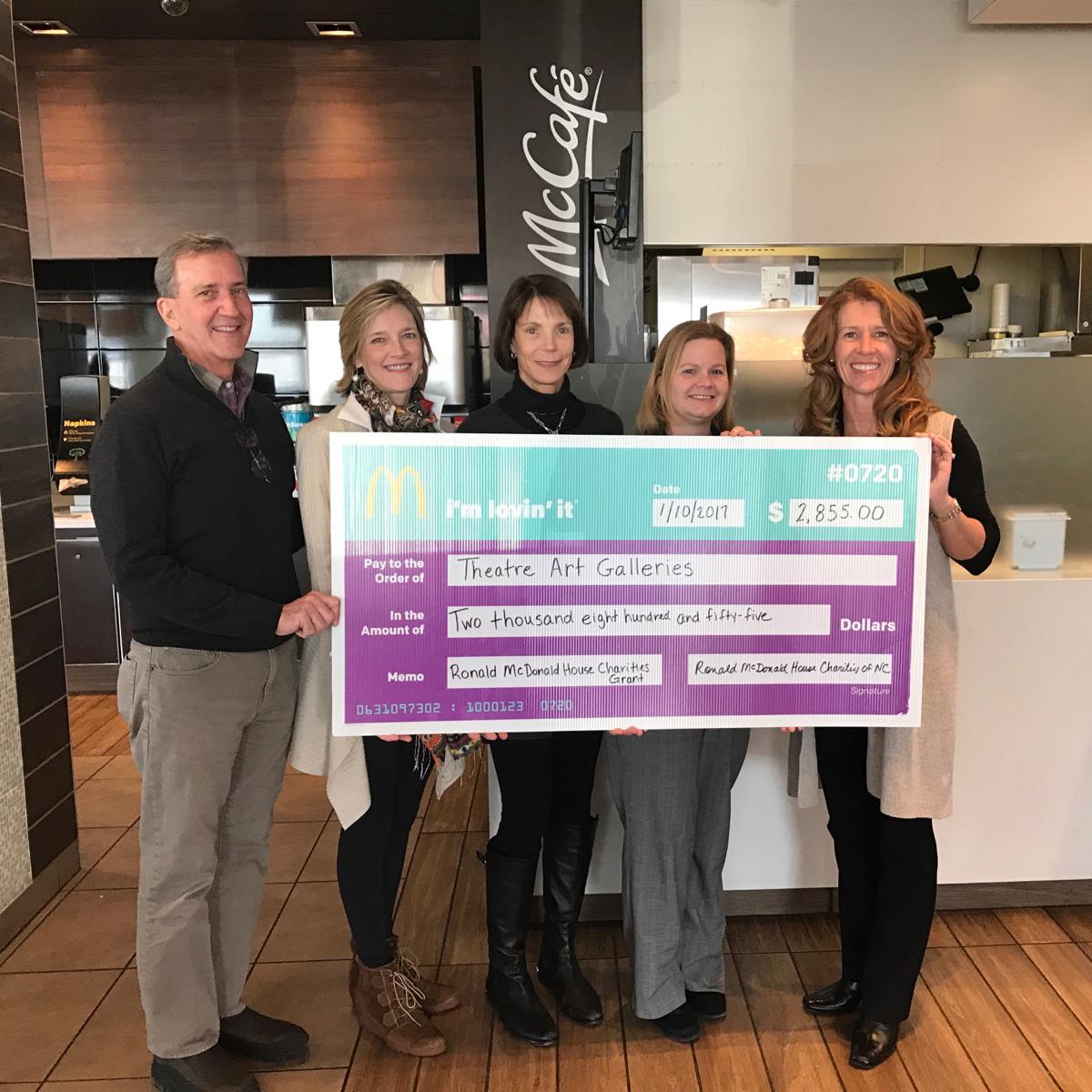 McDonald's - We're proud to help support Theatre Art Galleries of High ...