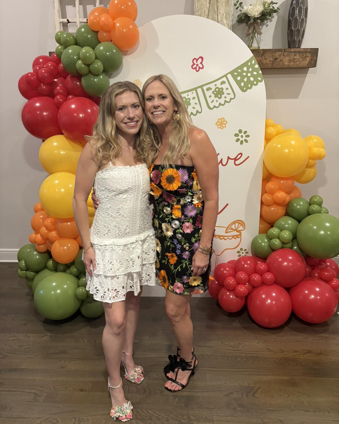 engagement party dress for mom Celebrating love in the prettiest way 💍🌸 Kaylee and her both chose dresses from the Mercantile her party, and we're obsessed with how beautiful they looked! ✨🤍 White dress Color:Castagne style_number:VI644 Luxury Sparkly Prom Dresses Cocktail Dress