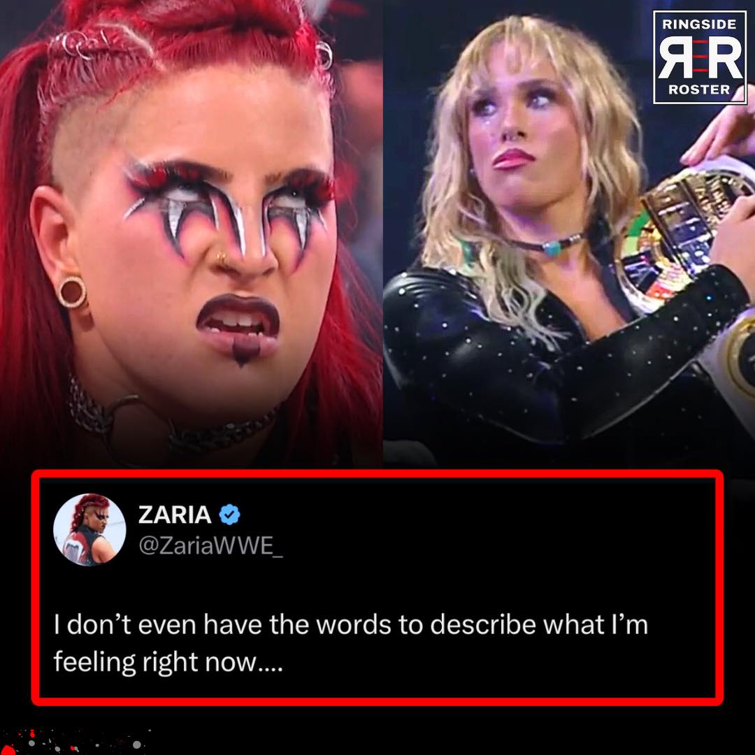 The Ringside - Zaria is absolutely HEARTBROKEN after Sol Ruca becomes ...