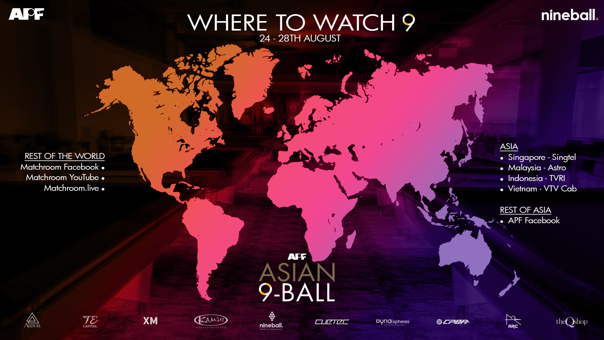 Prepare to Rumble!! Watch LIVE on... - Asian Pool Federation