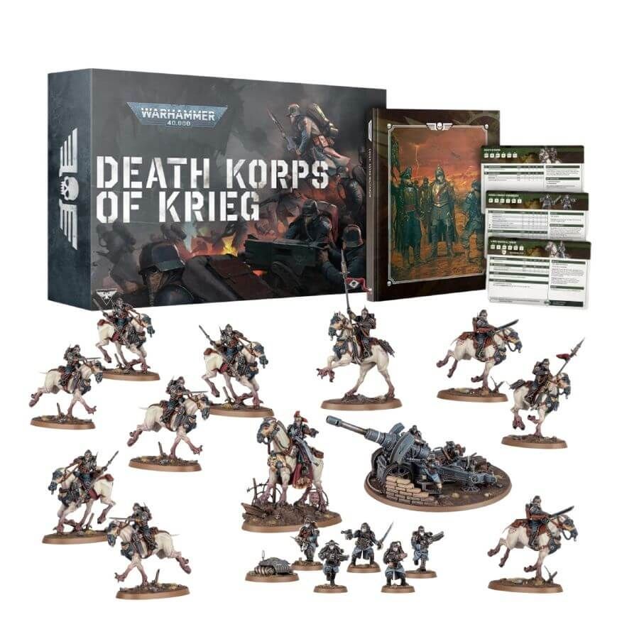 Cardboard - Death Korps of Krieg army set box is up for preorder!! Let ...