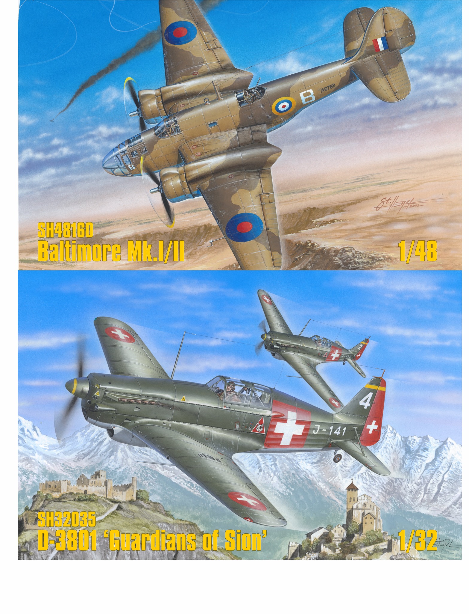Pictures from our advertising flyers from Nuremberg and a list of