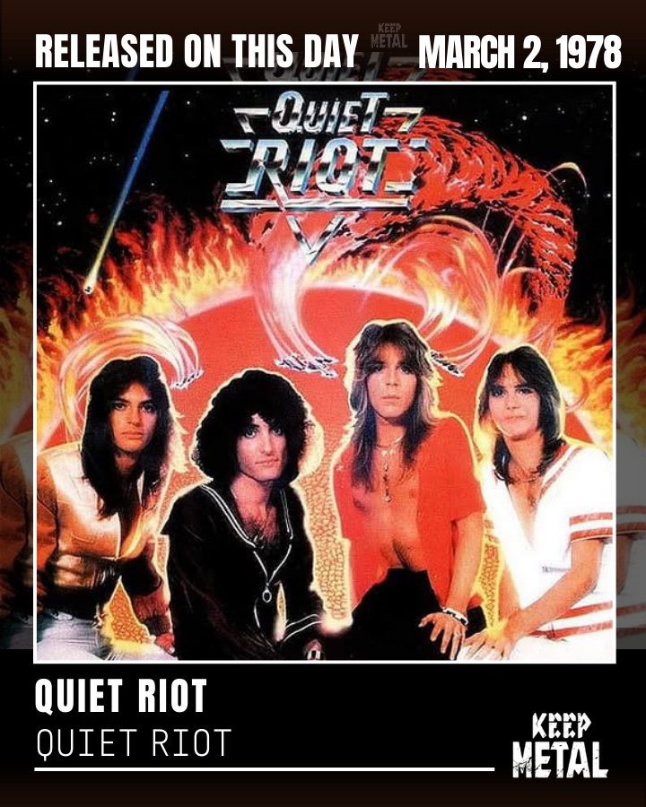 Quiet Riot's original lineup in Japan